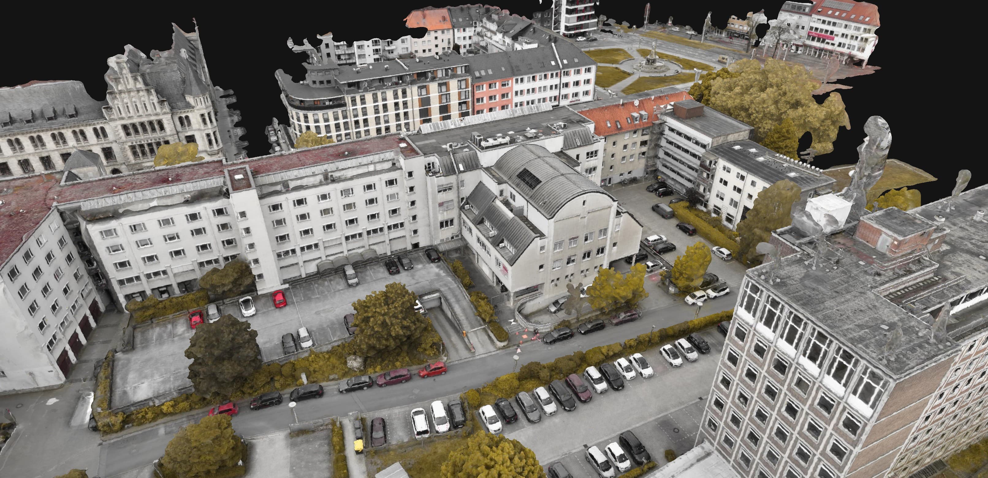 3D Paket Hannover - Erstellen von 3D-Modellen mit RTK-Technologie in Hannover