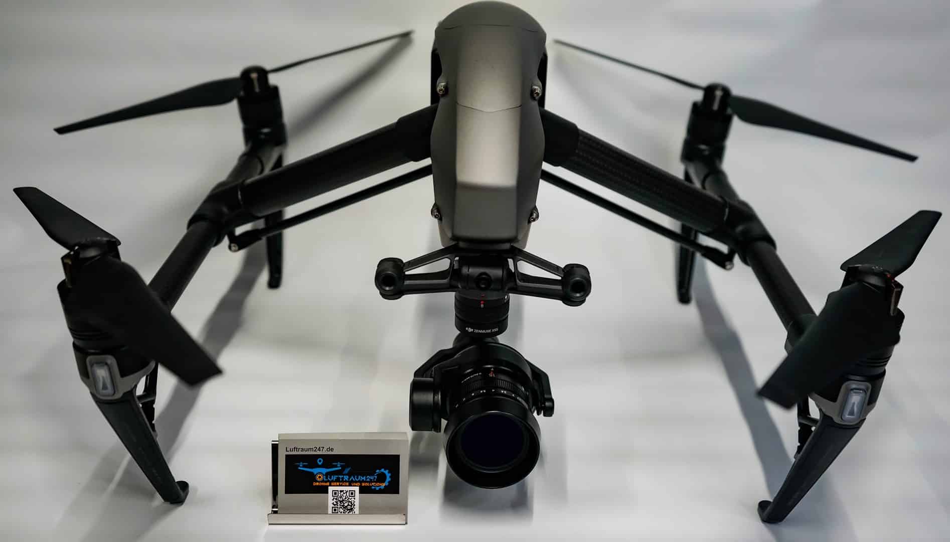 DJI Inspire 2 Drohne für professionelle Luftbildfotografie und Filmaufnahmen