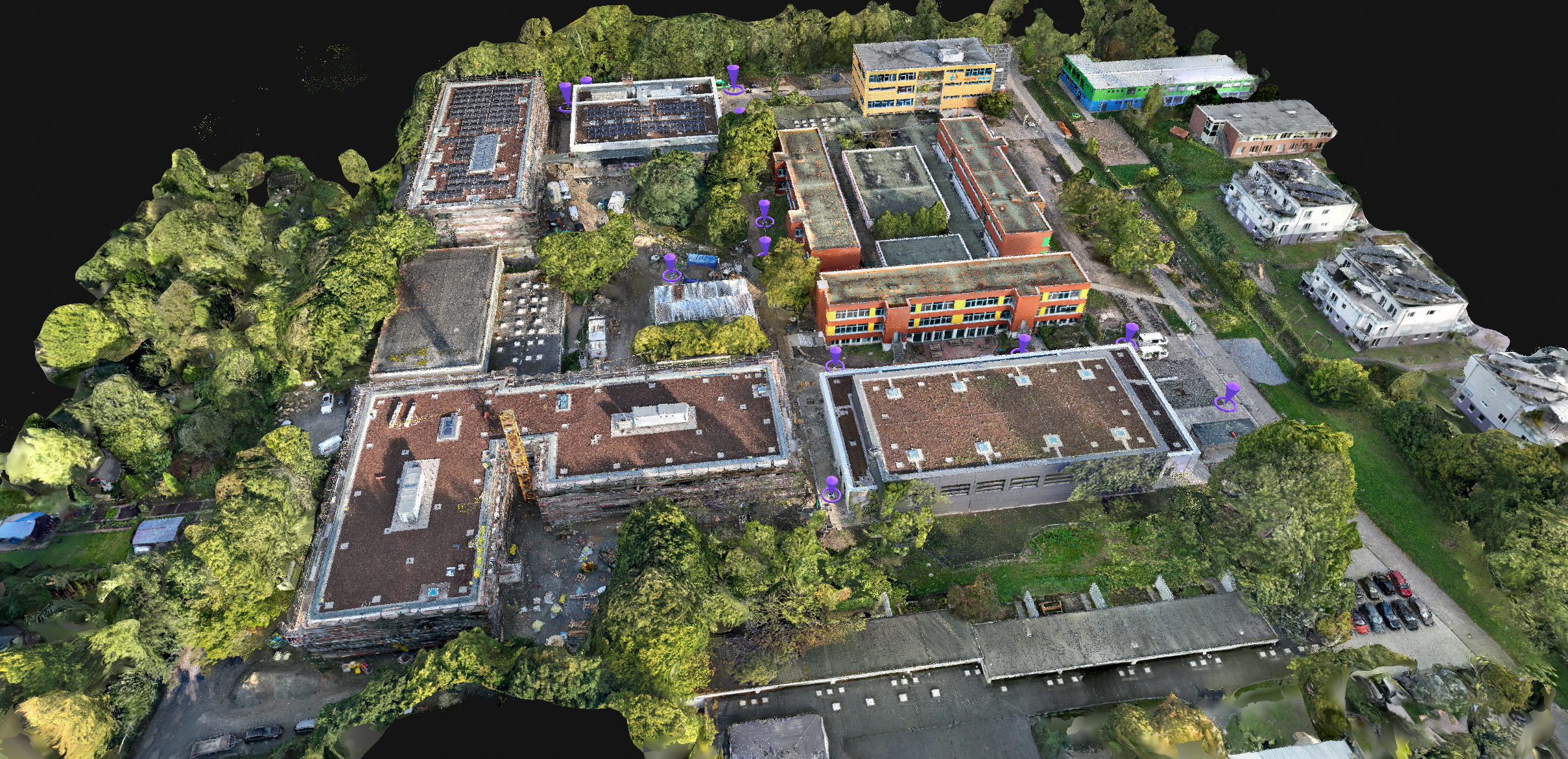 Projektbild für 3D-Aufmaß für GaLaBau am Helene Kaisen Campus, Bremen